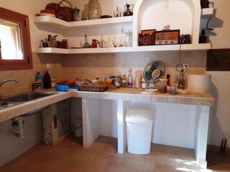 Chamaizi Ostkreta, Chamaizi:Traditionelles Steinhaus mit Meerblick zu verkaufen Haus kaufen